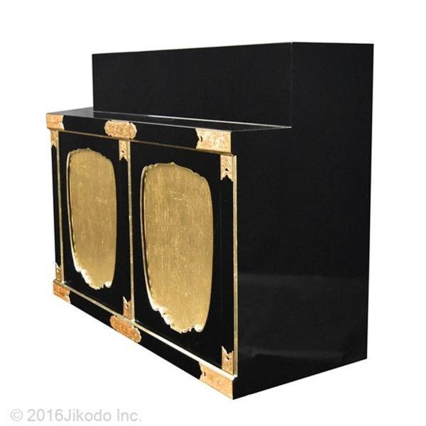 寺院仏具】潤み塗り 金具ひな壇付きの須弥壇 幅135センチ 国内 寺院仏具】潤み塗り 金具ひな壇付きの須弥壇 幅135センチ 国内