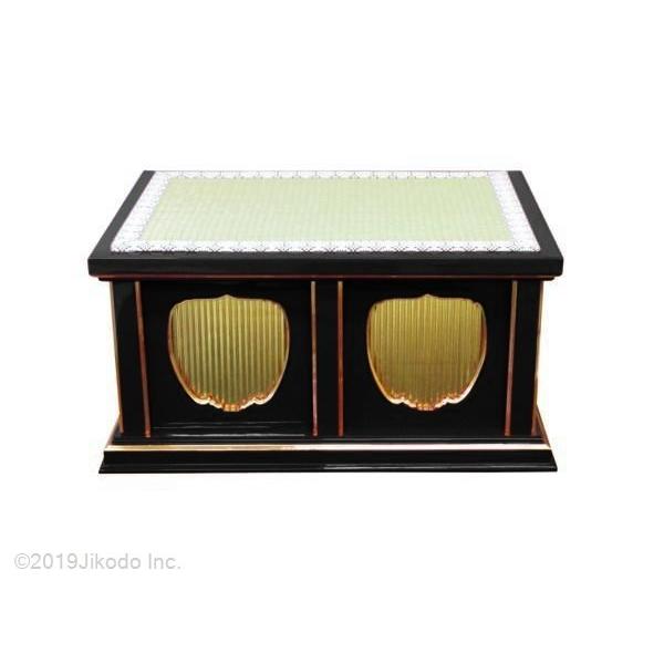 寺院仏具】黒塗り 椅子式礼盤 幅約66センチ 安心の国産品 自社 寺院仏具】黒塗り 椅子式礼盤 幅約66センチ 安心の国産品 自社