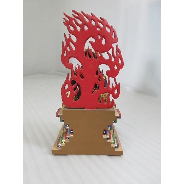 特別販売品】木製 彩色 不動明王像(幅約17cm×総高約32cm×奥約 特別販売品】木製 彩色 不動明王像(幅約17cm×総高約32cm×奥約