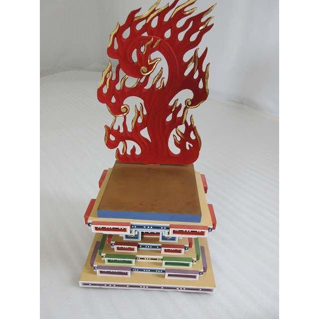 特別販売品】木製 彩色 不動明王像(幅約17cm×総高約32cm×奥約 特別販売品】木製 彩色 不動明王像(幅約17cm×総高約32cm×奥約