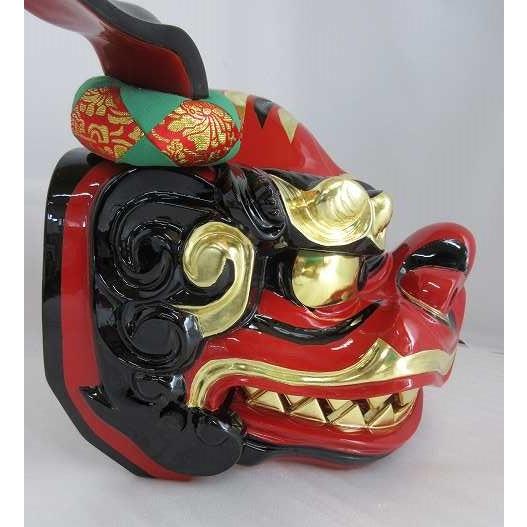 特別販売品】獅子頭 宇津 (幅32cm高28.5cm奥24cm)長期在庫品の為 特別販売品】獅子頭 宇津 (幅32cm高28.5cm奥24cm)長期在庫品の為