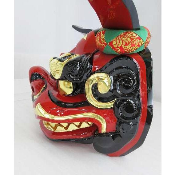 特別販売品】獅子頭 宇津 (幅30cm高29cm奥24cm)長期在庫品の為 特別販売品】獅子頭 宇津 (幅30cm高29cm奥24cm)長期在庫品の為