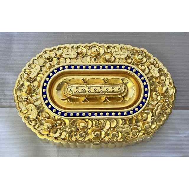 中古特別販売品】仏天蓋2.5尺 (幅約75cm奥行約50.5cm)瓔珞は画像のもの