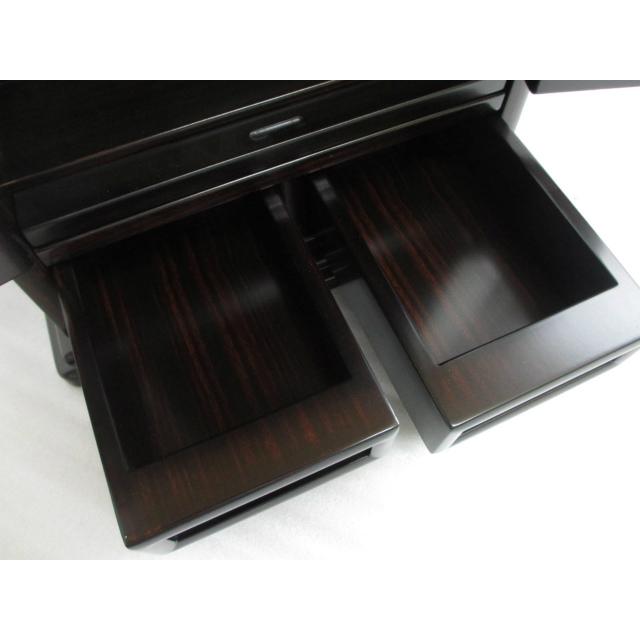 特別販売品】黒檀調 上置仏壇(幅約33cm×高約43cm×奥行約25cm) 長期在庫