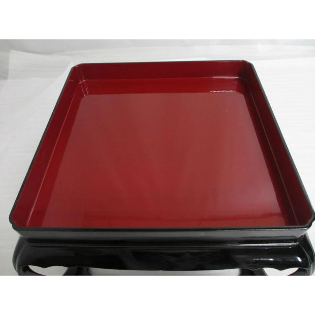 特別販売品】黒塗り 木製 掛盤膳 膳のみNO.2 (幅約37cm×高約25.5 特別販売品】黒塗り 木製 掛盤膳 膳のみNO.2 (幅約37cm×高約25.5