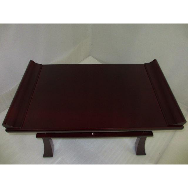 特別販売品】溜塗り経机 20号 (幅約60.5cm×高さ約30cm×奥行約 特別販売品】溜塗り経机 20号 (幅約60.5cm×高さ約30cm×奥行約