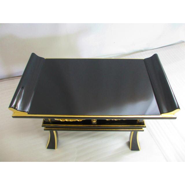 特別販売品】 黒塗り中京経机 (幅約48.5cm×高さ約28cm×奥行約 特別販売品】 黒塗り中京経机 (幅約48.5cm×高さ約28cm×奥行約