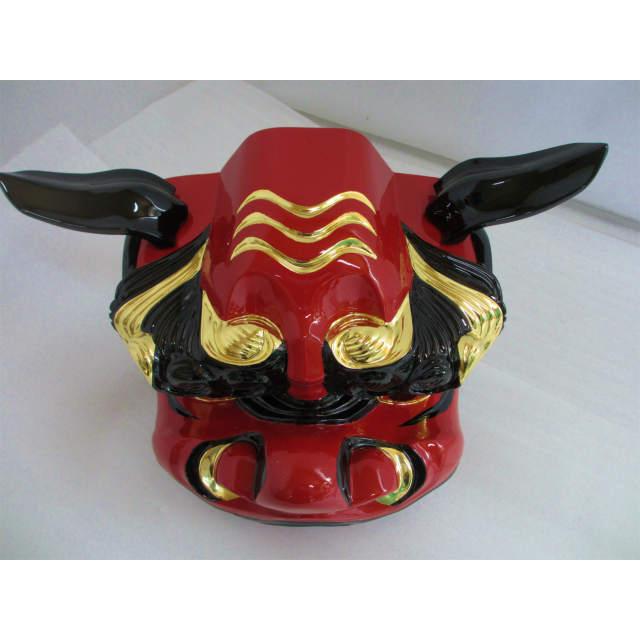 特別販売品】獅子頭 幅約28センチ(幅約28cm×高さ約25cm×奥行約24cm