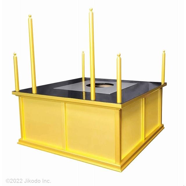 寺院仏具】金色塗り 3.5尺 新型護摩壇・大壇 (壇のみ) 密教仏具 寺院仏具】金色塗り 3.5尺 新型護摩壇・大壇 (壇のみ) 密教仏具