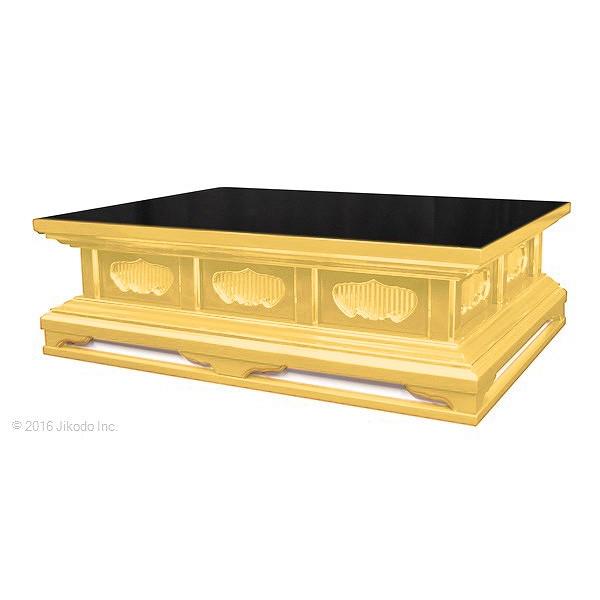 寺院仏具】金色塗り 厨子台・須弥壇 幅90センチ 安心の自社工場 寺院仏具】金色塗り 厨子台・須弥壇 幅90センチ 安心の自社工場