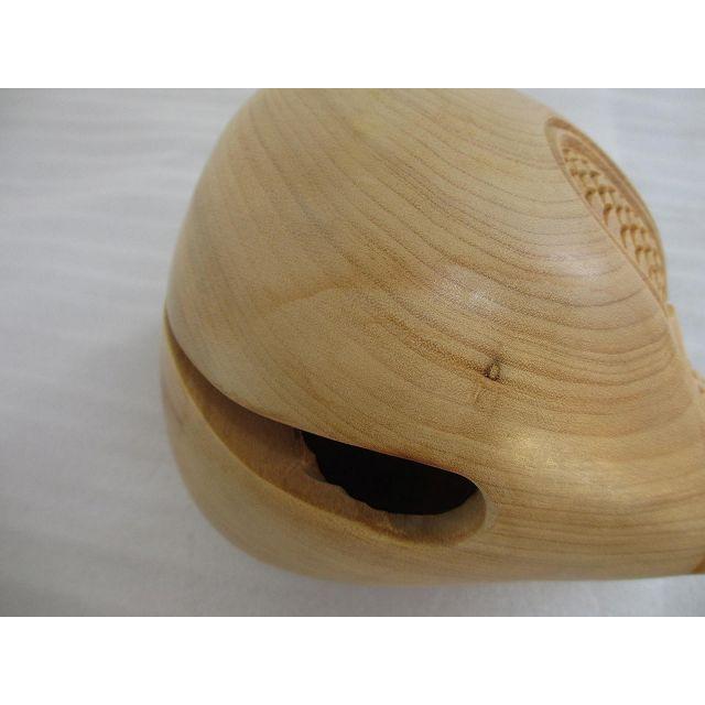 特別販売品】木魚と布団2点セット NO.4(木魚幅約17cm×高さ約16cm×奥行 