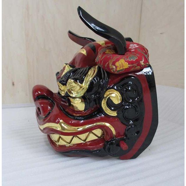 特別販売品】獅子頭 宇津 7寸(幅21.5cm高21cm奥20.5cm)長期在庫品の為