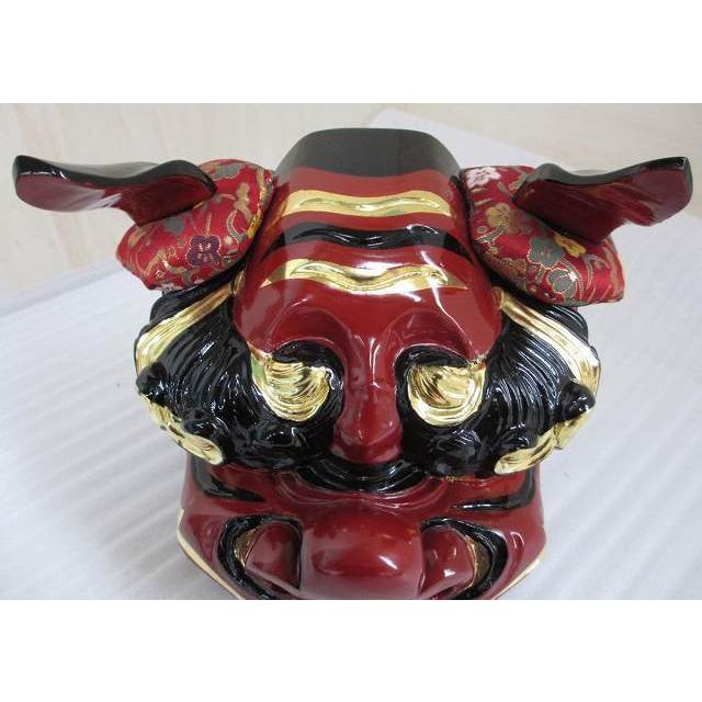 特別販売品】獅子頭 宇津 7寸(幅21.5cm高21cm奥20.5cm)長期在庫 特別販売品】獅子頭 宇津 7寸(幅21.5cm高21cm奥20.5cm)長期在庫
