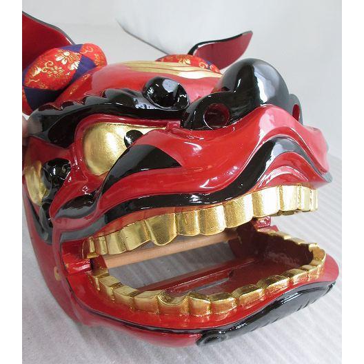 特別販売品】美品 獅子頭 権九郎 9寸(幅27.7cm高26cm奥24.5cm 特別販売品】美品 獅子頭 権九郎 9寸(幅27.7cm高26cm奥24.5cm