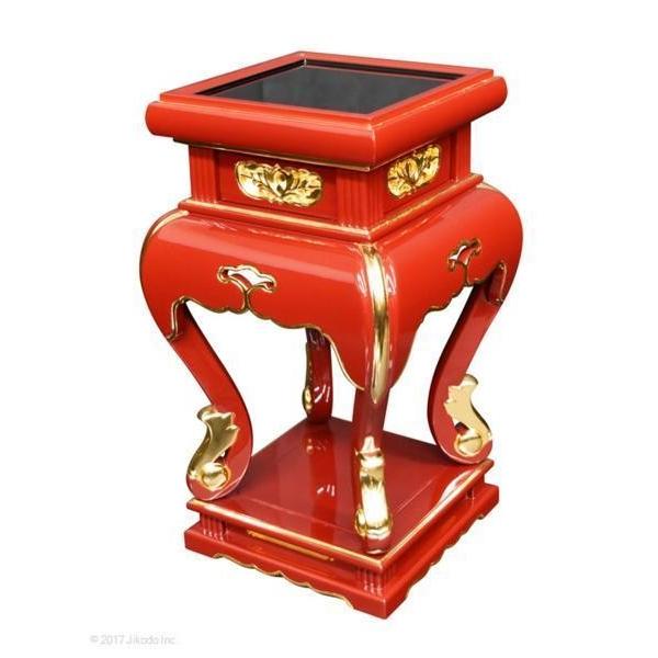 【受注生産品、限定サイズの特価品】高級中央香台(職人1人1人手作りの為アール曲線、彫等多少変わります。画像は見本です)(商品番号mt025）(発送まで約35日)_4