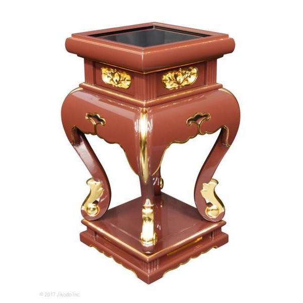 【受注生産品、限定サイズの特価品】高級中央香台(職人1人1人手作りの為アール曲線、彫等多少変わります。画像は見本です)(商品番号mt025）(発送まで約35日)_5