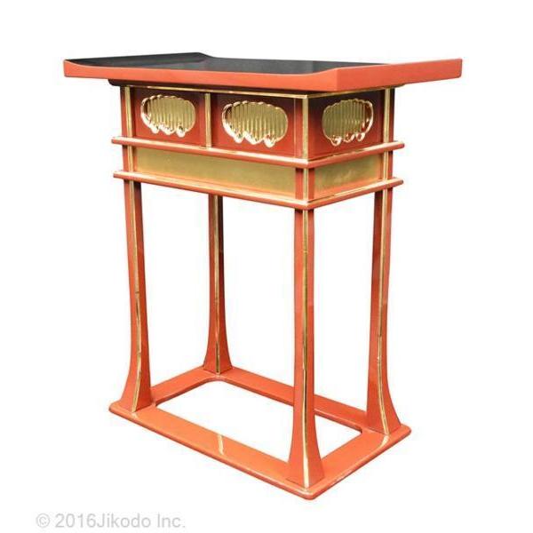 受注生産品、限定サイズの特価品】天反り背高経机 幅54.5センチ 受注生産品、限定サイズの特価品】天反り背高経机 幅54.5センチ