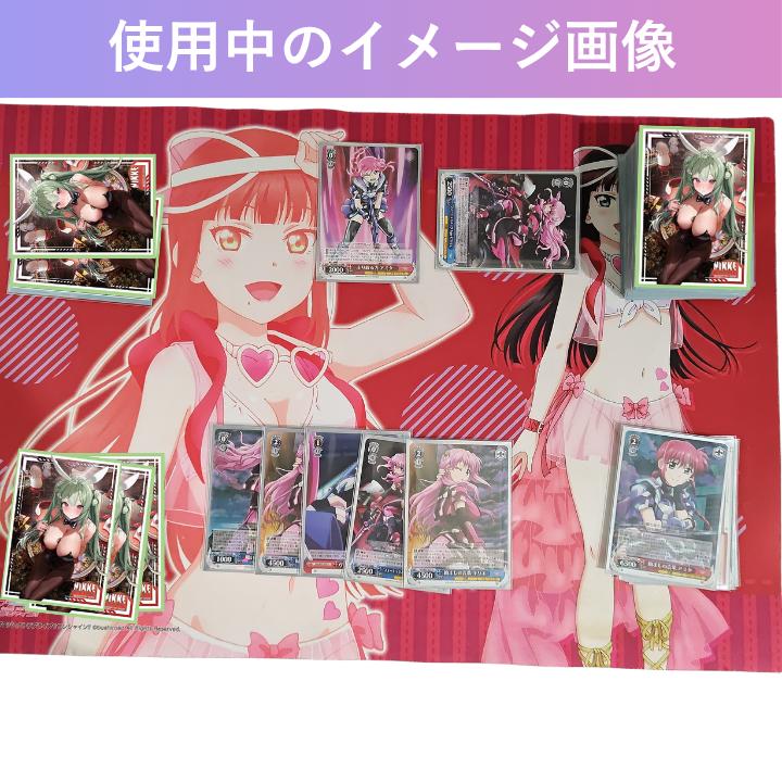 勝利の女神NIKKE ニベルアリーナ 引退品　デッキパーツ　スリーブ ブシロード 勝利の女神 NIKKE ソーダ トゥインクルバニー スリーブ