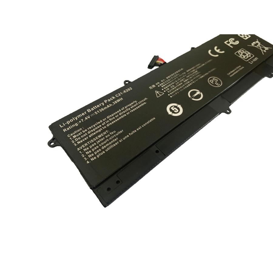 ASUS VivoBook X202E SSD128GB バッテリー新品に近い Asus vivobook X202E Battery