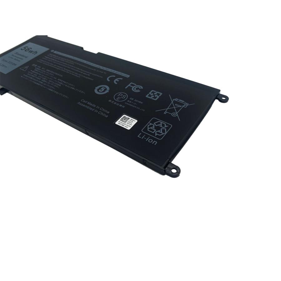 33YDH バッテリー 適用する Dell デル G3 15 3579 17 3779 G5 5587 G7