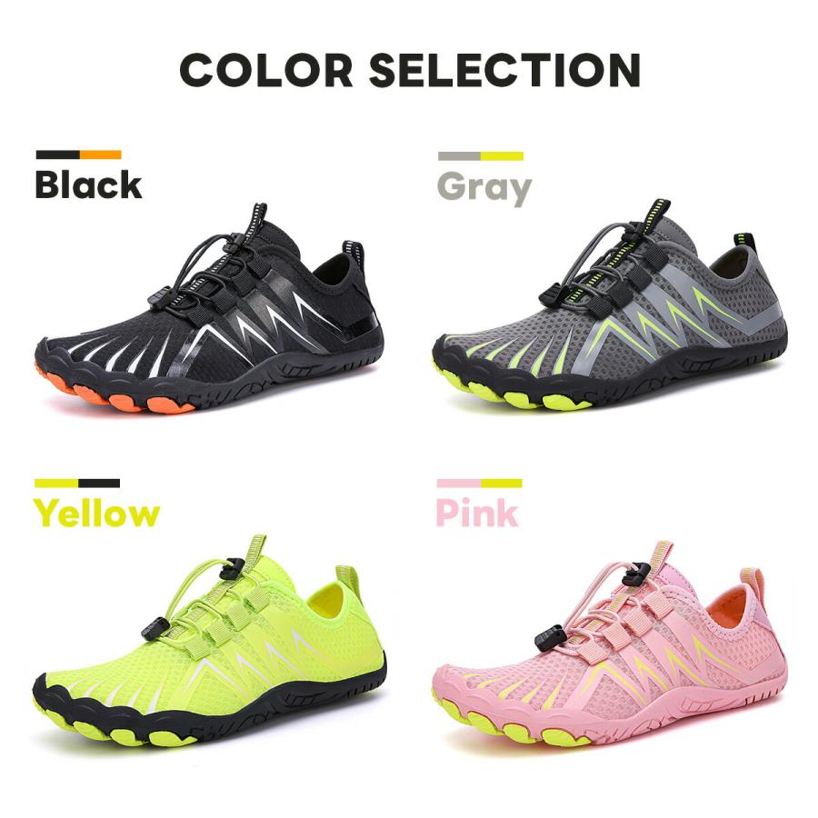 フィットネス トレーニングシューズ メンズ ベアフット 通気性