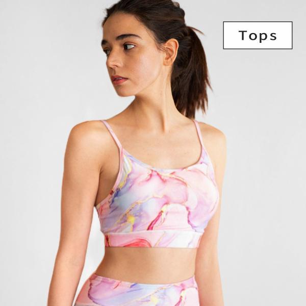 ヨガウェア 上下 別売り レディース セットアップ トレンカ レギンス スポブラ バレエ VeroMan |  | 06