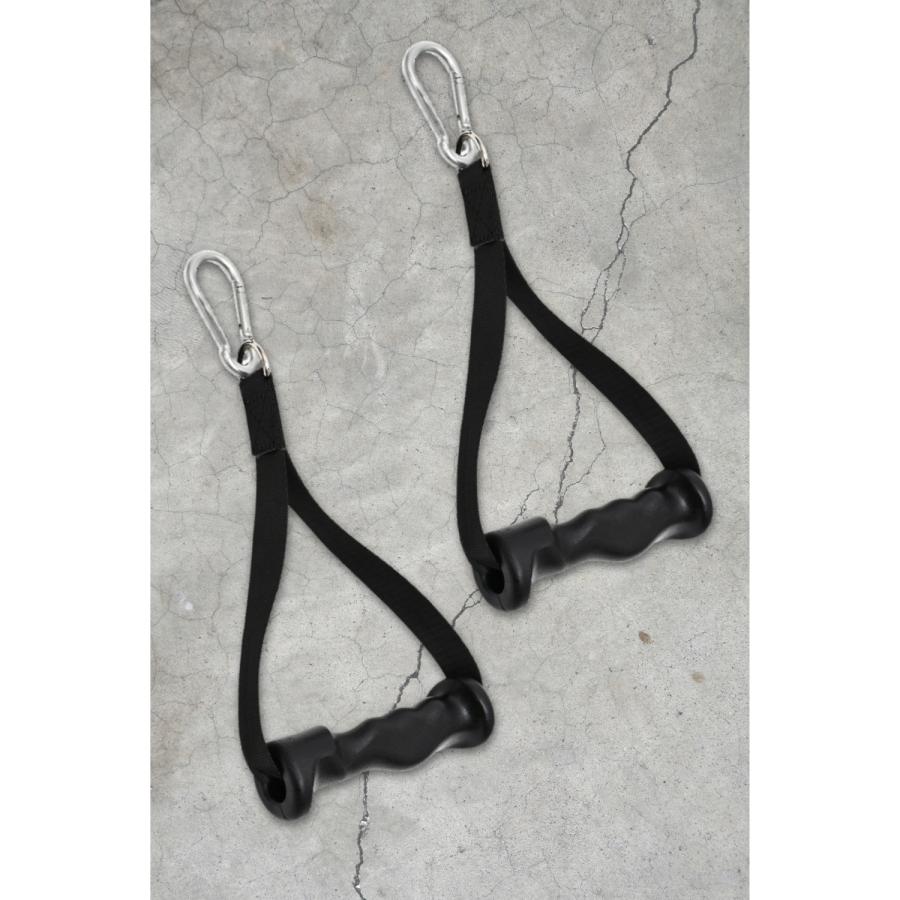 VEROMAN エクササイズハンドル ケーブルマシン 手形 グリップ