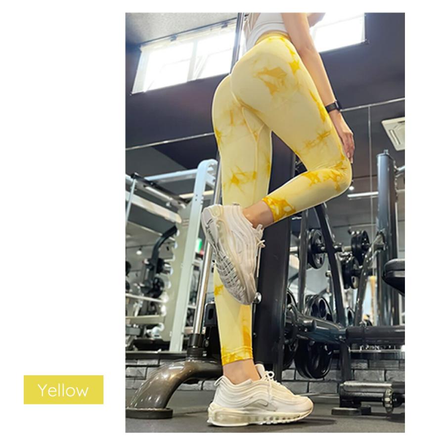 美尻レギンス レディース スポーツ マーブル柄 おしゃれ 桃尻 スパッツ