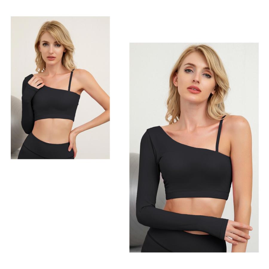 スポーツブラ 揺れない トップス レディース 長袖 おしゃれ ヨガウェア ベリーダンス ppi-sba2 VeroMan |  | 11