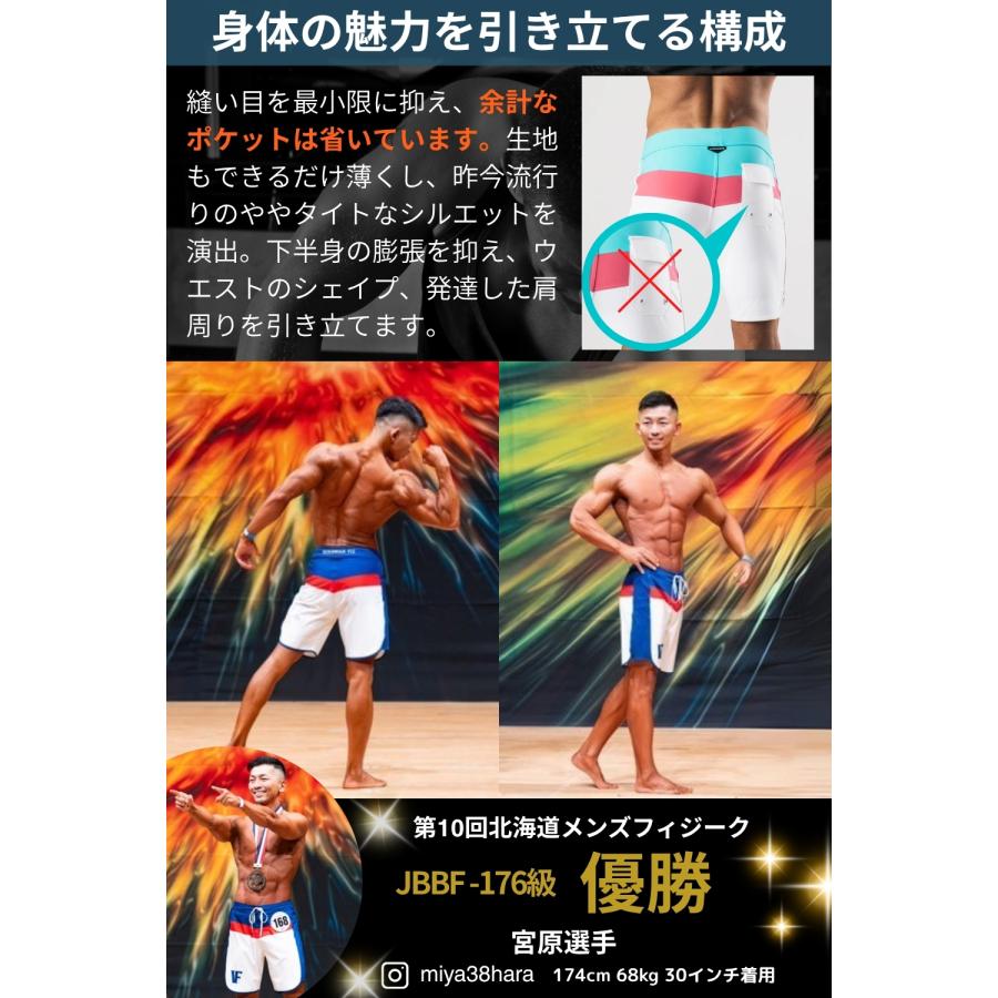 VEROMAN サーフパンツ フィジーク 水着 ボードショーツ サーフショーツ