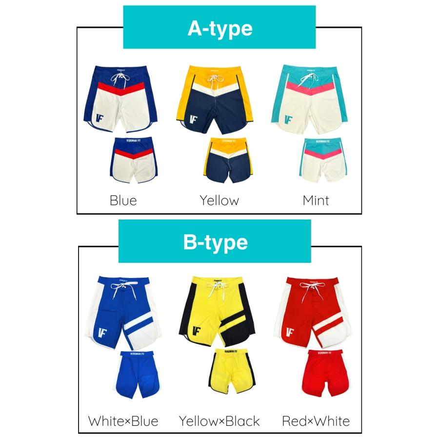 VEROMAN サーフパンツ フィジーク 水着 ボードショーツ サーフショーツ