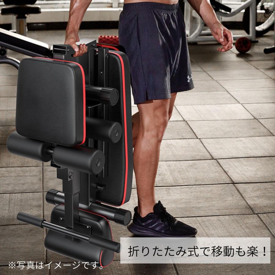 アジャスタブルベンチ 折りたたみ デクライン インクラインベンチ