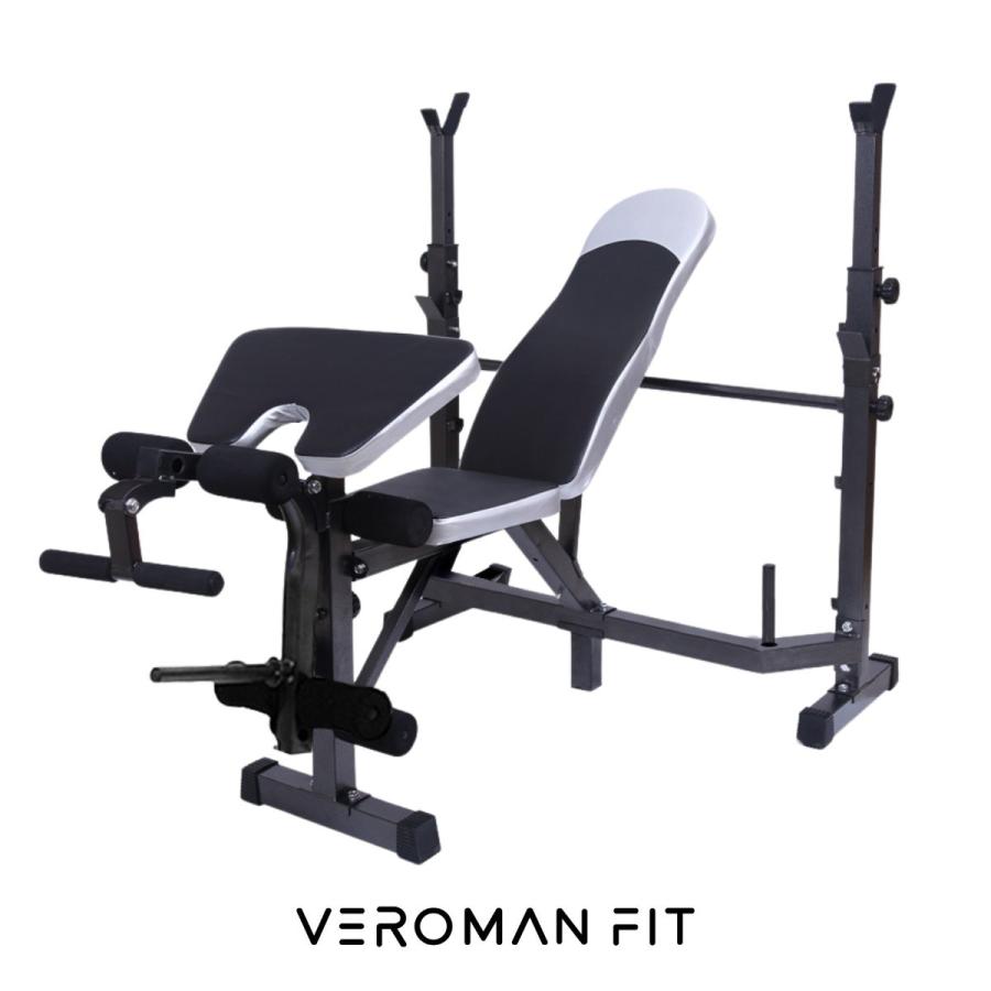 マルチトレーニングベンチ ベンチプレス プリーチャーカール レッグ