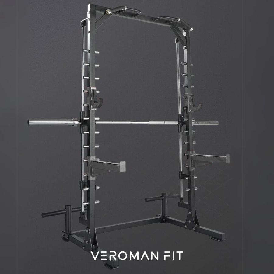 値下げ】スミスマシン・ハーフラックの一体型マシン