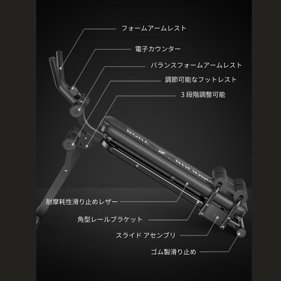 VEROMAN 腹筋台 アブコースター プッシュアップ台 アブローラー