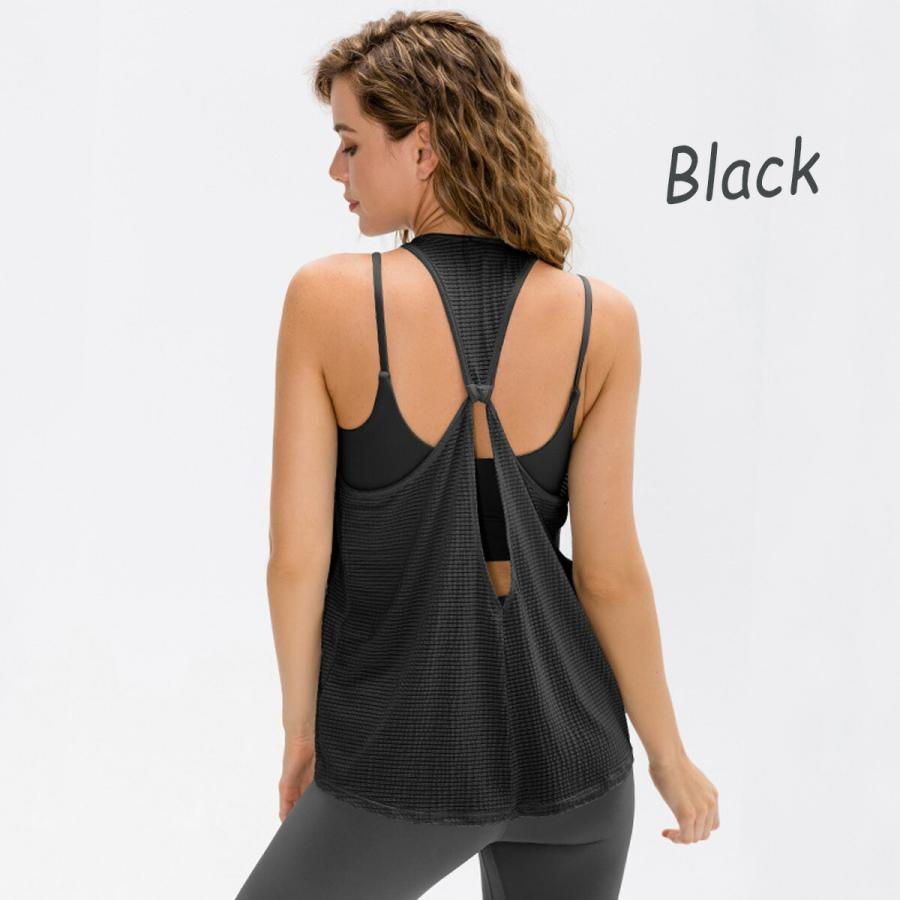 ヨガウェア トップス ヨガ タンクトップ ホットヨガ 体型カバー