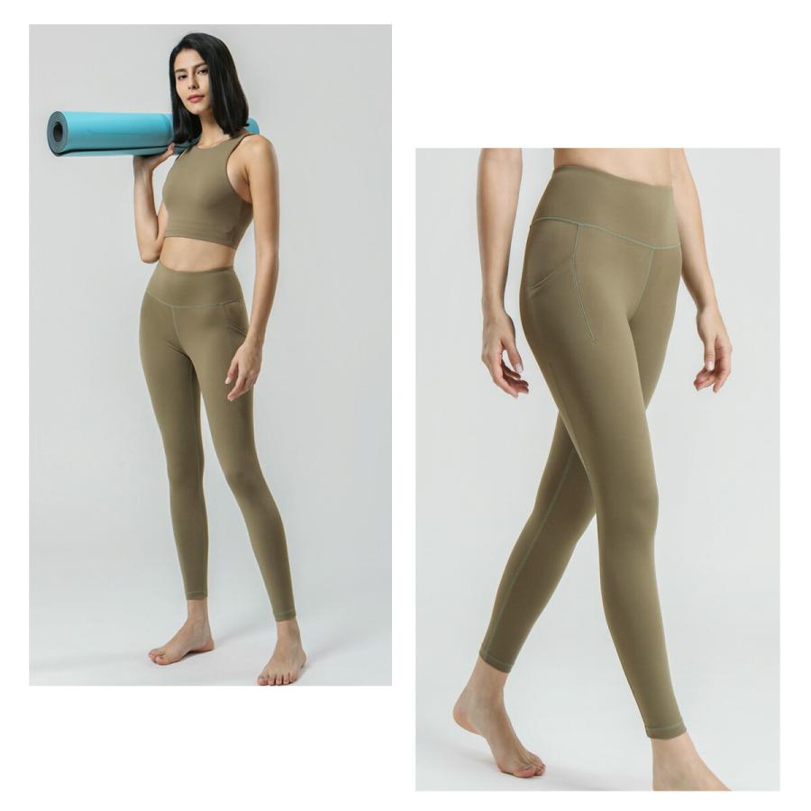 ヨガウェア レディース 上下セット おしゃれ シンプル セットアップ