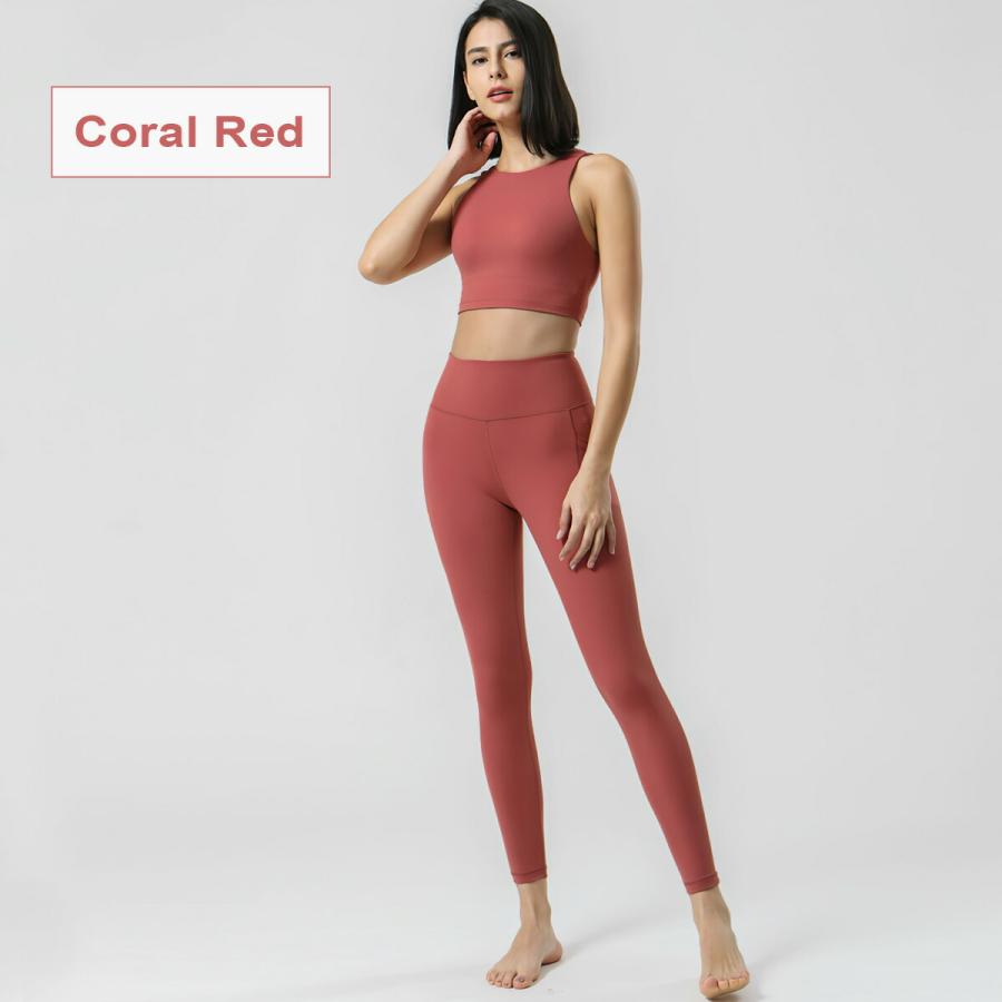 ヨガウェア レディース 上下セット おしゃれ シンプル セットアップ