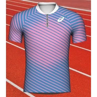 ASICS（アシックス） プリントオーダーコンポ受注生産 レーシング