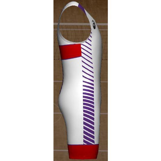 ASICS アシックス プリントオーダーコンポ受注生産 レスリング