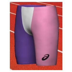 ASICS（アシックス） オーダーコンポ受注生産 ハーフタイツ スポーツ