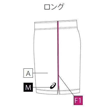 アシックス　オーダーコンポ受注生産 ゲームパンツ（メンズ）ロングスタイル バレーボール ウエア PB04-TB エバーフレックス生地｜jimmy-sp｜03