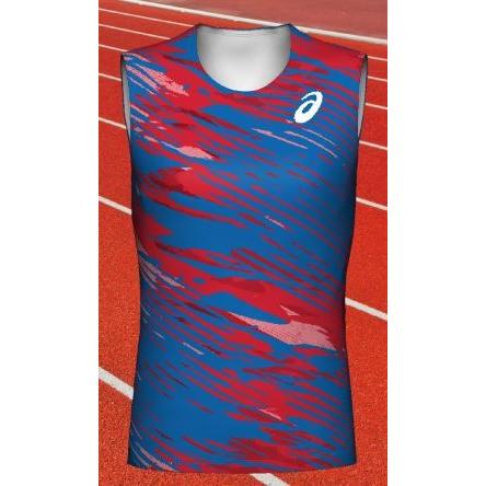 ASICS アシックス プリントオーダーコンポ受注生産 レーシング