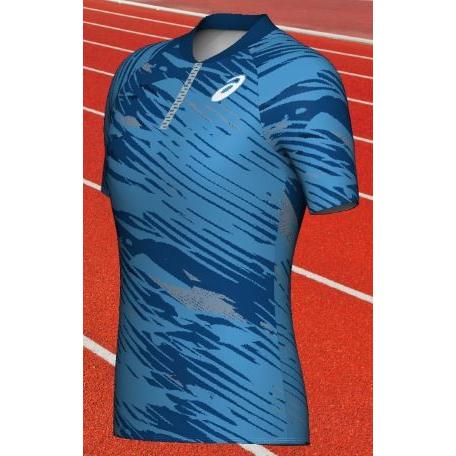ASICS アシックス プリントオーダーコンポ受注生産 レーシング