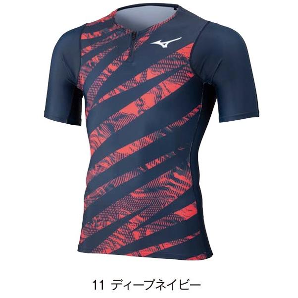 新品未使用 ミズノ ランニングウエアMTCモデル レーシングシャツ レディース MIZUNO ミズノ 陸上・ランニング ウエア MTCモデル受注生産 2WAY
