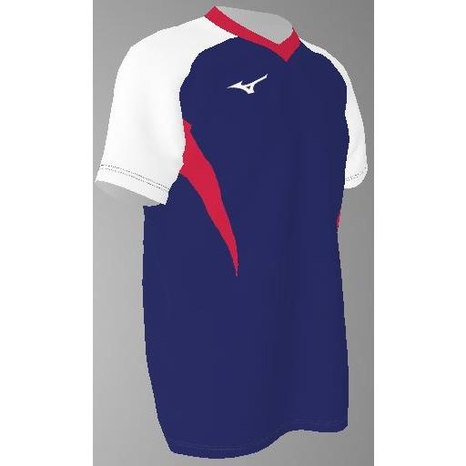 ミズノ　ゲームシャツ　カスタム MIZUNO（ミズノ） ミズノカスタムオーダー受注生産 ゲームシャツ半袖V