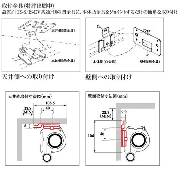 IZUMI（泉） スプリング巻き上げ式天吊りスクリーン 120インチ