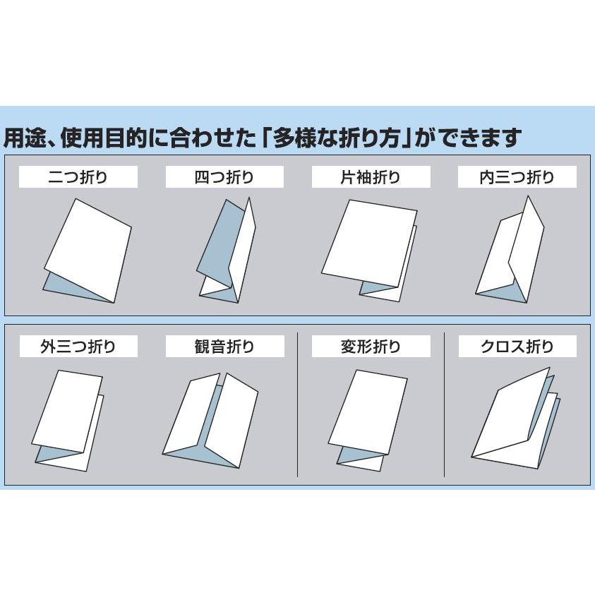 マックス　紙折り機　B6〜A3対応　EPF-300 [ EF90018 ]｜jimu-zo｜02