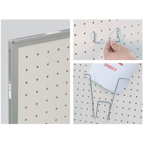 馬印 馬印 展示パネル ARU連結ボード 18mm厚 両面有孔ボード 1800