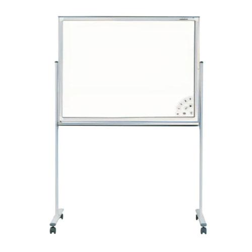 馬印 白板屋 脚付ホワイトボードセット シルバー JMMH34TNS : 事務蔵
